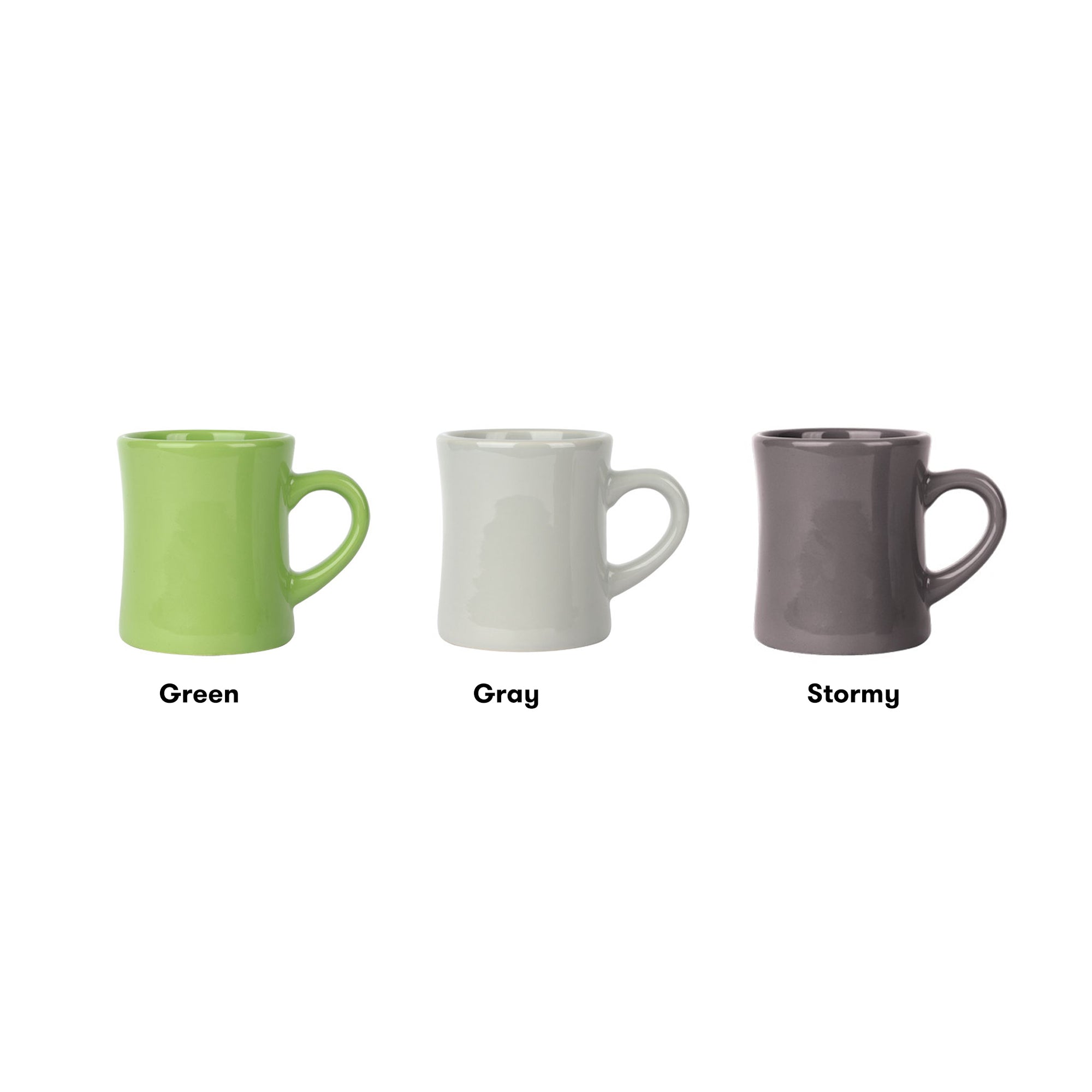 Imprinted Diner Mugs (10 Oz., 2 Locations, Natural)