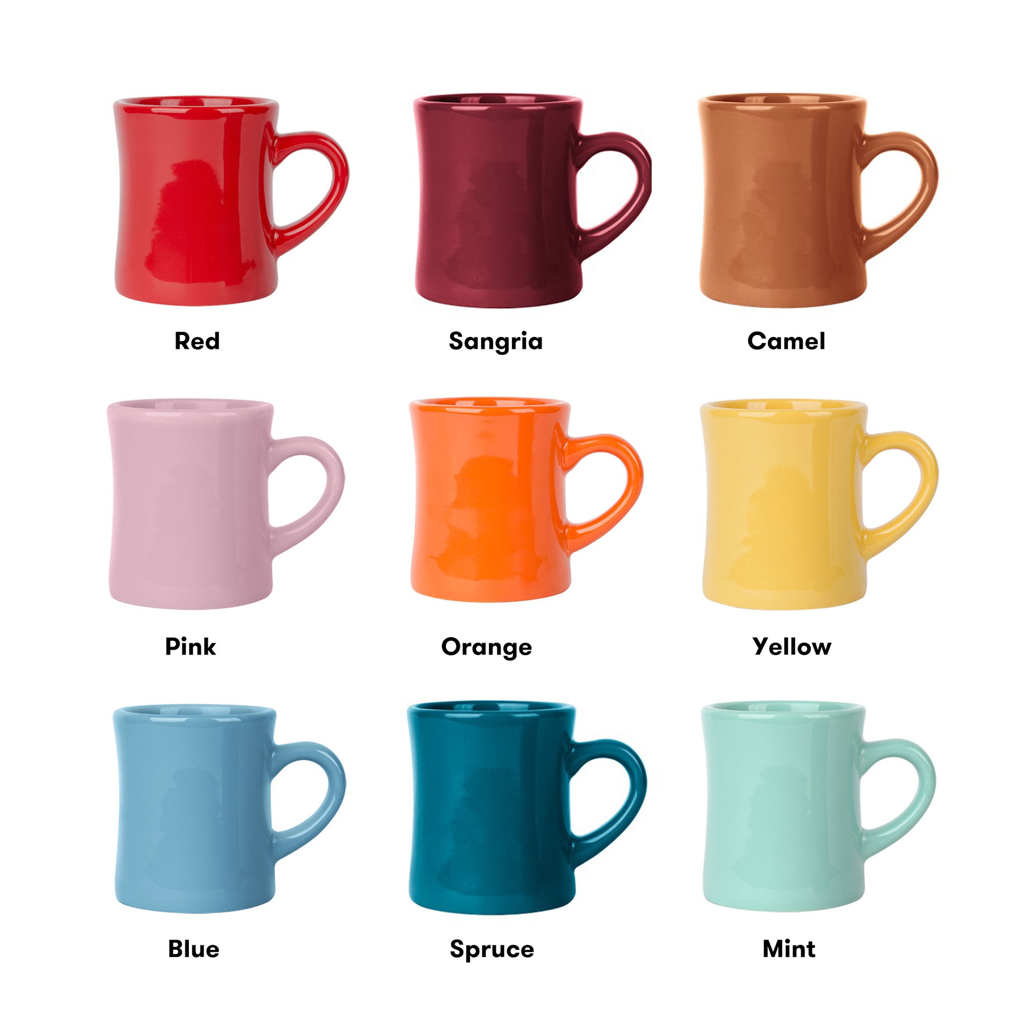 Diner Mug Colored